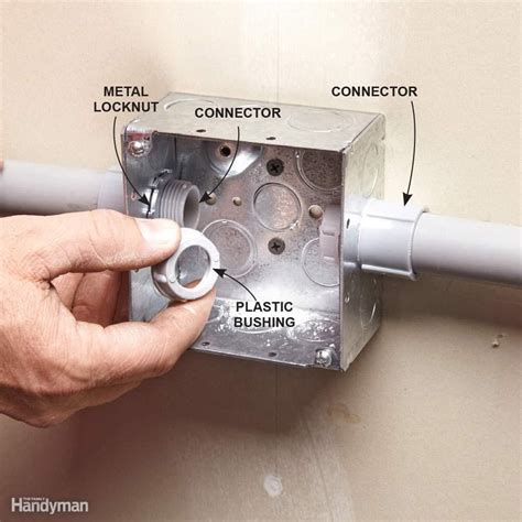 how to connect pvc conduit to plastic junction box|10x10x6 pvc junction box.